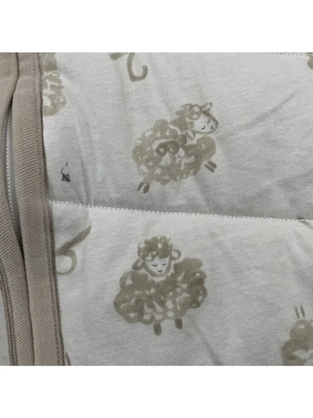 Burt's Bees Baby Small Quilted Sleep Sack 0-6 Months or 10-16 lbs Sheep Print